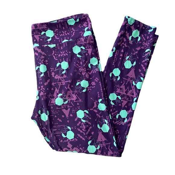 LuLaRoe Disney Minnie Mouse leggings tall & curvy‎ - Picture 1 of 4